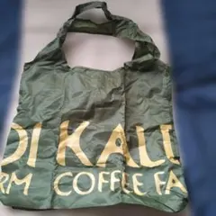 KALDI カルディ オリジナル エコバッグ カーキ 緑 未使用品のサムネイル