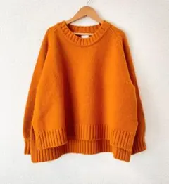 美品 Drawing Numbers パフスリーブ ニット 38 ブラウン - メルカリ