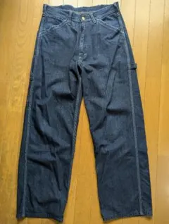 Lee ダンガリーズ ペインターパンツ　ネイビーM