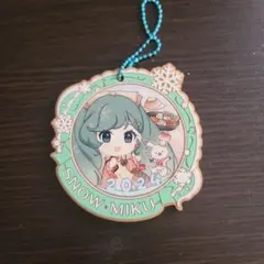 雪ミク ラバーストラップ キーホルダー