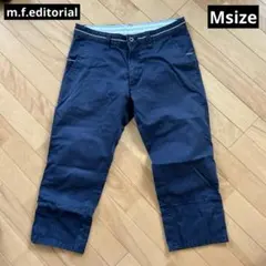 m.f.editorial ショートパンツ ネイビー Mサイズのサムネイル