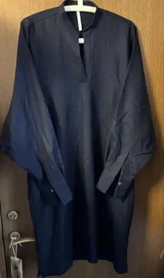 DAY UPPER HIGHTS アッパーハイツ 長袖ワンピース ネイビー