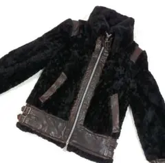 【美品】TORNADO MART レザー ボア ショート ジャケット Mサイズ