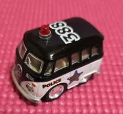 Volkswagen Bus ポリス仕様 プルバックミニカー