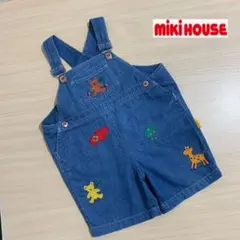 【レトロ】　ミキハウス　オーバーオール　100