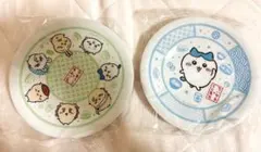 ちいかわ くら寿司 コラボ お皿 2種セット　ハチワレのサムネイル