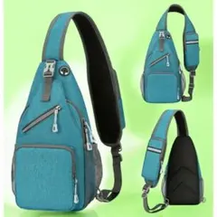 ショルダーバッグ ボディバッグ 斜め掛けバッグ ワンショルダー 高品質 新品 緑