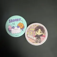 BTS SHOOKY SUGA 缶バッジセット