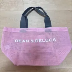 DEAN&DELUCA メッシュトート　ピンクS