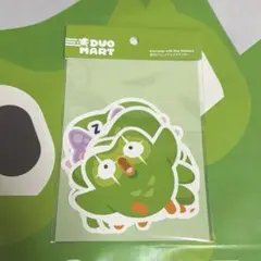 【未開封】duolingo デュオリンゴ DUOMARTくじ ステッカー