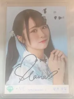 高嶺のなでしこ城月菜央サンタ（クリスマス） 生写真直筆|mercari商品