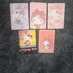 ハローキティ カード 5枚セット