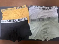 ボクサーパンツ L 前閉じ ボクサーブリーフ 下着 快適 メンズ　4枚セット