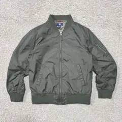 ユニクロ 【UNIQLO】 MA-1 ブロゾン キッズ ジャケット 140cm