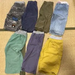 男の子用　半ズボン7点まとめ売り
