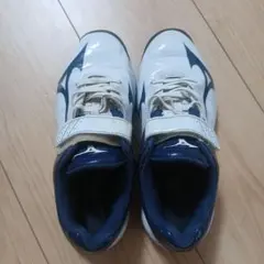 Mizuno トレーニングシューズ ホワイト/ネイビー