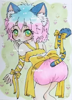 手描きイラスト アート・写真