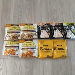 非常食　災害食　西尾　キャンプ飯