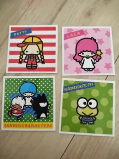 サンリオキャラクターズ　シールコレクション　4枚セット