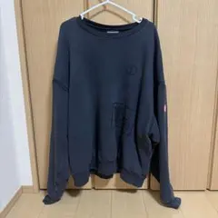 C.E CAV OVERDYE DOUBLE FACE CREW NECK680