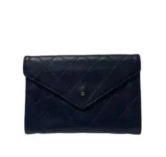 S シャネル　CHANEL キャビアスキン　財布のサムネイル