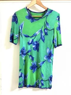 【伊太利屋 イタリヤ】Tシャツ トップス カットソー 花柄 9サイズのサムネイル