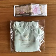 ダブルリボンギャザートートバッグキーホルダー