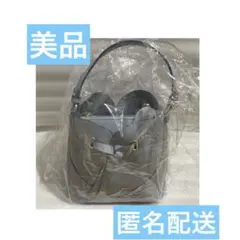 美品 VIS 2way ハートカットバッグ サックス ブルー 青 水色のサムネイル