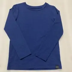 ユニクロ　極暖　ヒートテック　130 青　ブルー