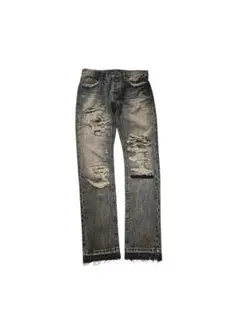 UNDERCOVER F9501 68デニム 黒糸　復刻 ダメージ加工のサムネイル