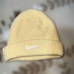 Supreme イエロー ニット帽