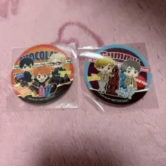 ハイキュー!! 円形ステッカー 2枚セット