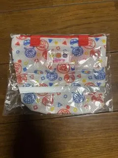 【新品未使用】アンパンマン メッシュポーチ　鞄　トートバッグ　JA共済