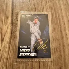 カルビープロ野球チップス2026　スターカード　西川史礁