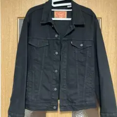 リーバイスブラックデニムジャケット