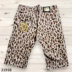 BANANA SEVEN　ヒョウ柄カジュアルショートパンツ サイズL 2191