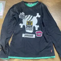 WamWam スカルデザイン 長袖カットソー