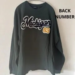 BACK NUMBER XL ダークグリーンのサムネイル