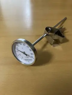 日本製 寸胴鍋用温度計 0-100℃ ステンレス製のサムネイル
