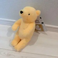 ディズニー　レトロ　プーさん　ぬいぐるみ　キーチェーン　クラシックプー