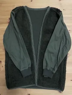 ⭐︎3/28までの出品⭐︎ミリタリージャケットインナー　カーキ　リバーシブル