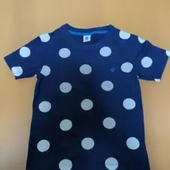 PETIT BATEAU ドット柄 半袖Tシャツ 8ans 128cmのサムネイル