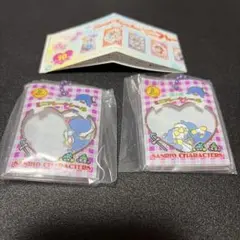 サンリオキャラクターズ シャカシャカフレークシール風チャーム タキシードサム