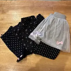 【週末値下】レギンス＆ハーフパンツ　３枚セット　サイズ：110〜120