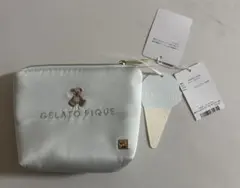 【新品タグ付】GELATO PIQUE テディベアポーチ ミント