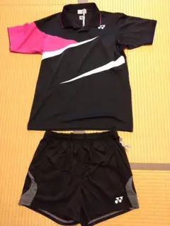YONEX Mサイズ ポロシャツ＆ショートパンツセット