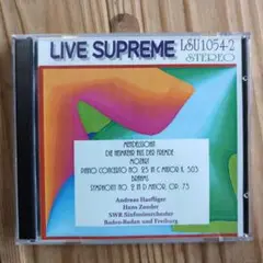 LIVE SUPREME 2CD モーツァルト・ブラームス
