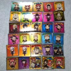 スパイファミリーマンシール　セミコンプリート