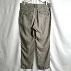 00s ARMANI EXCHANGE リネン パンツ 32S グレーのサムネイル