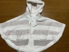 ジェラートピケ　キッズ　ポンチョ　80-90